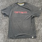 Carhartt Force Mens Lot Of 4 Relaxed Fit T Shirts Size L Short Sleeve Carbon Red