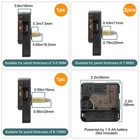 Diy Clock Parts Movement Quartz Mechanism Wall Replacement Repair Tool Hands Kit