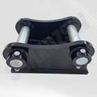 For Cat 304 303 5 Mini Excavator Bucket Ears Weld Base Plate And 40 Mm Pins
