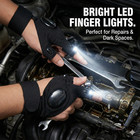 1 Pair Led Flashlight Gloves For Outdoor Fishing Camping Hiking Gloves Men Women