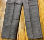 Civil War Cs Csa Confederate Brown  Jean Wool Field Trousers Pants-medium 34 Wst