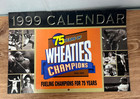 Wheaties Collectible Cereal Boxes 75 Year  Of Champions Calendar