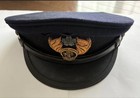 Wwii Imperial Japanese Navy Officer Visor Cap Original Ijn Hat With Case