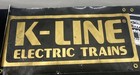 K-line Electric Trains Hangable Banner Best In Model Railroading 59x15 Vintage