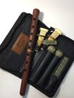 Armenian Apricot Duduk A la   Professional Complete With 2 Reeds   Leather Case