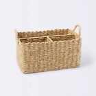 Woven Diaper Caddy With Dividers - Cloud Island Natural Woven