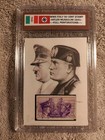 One Of A Kind Hitler Mussolini Wwll Axis 30 Cent Italian Stamp 