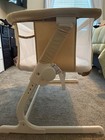 Baby Delight Beside Me Dreamer Bassinet   Bedside Sleeper- Tan Linen Stripe