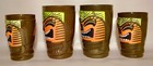 Bob Chinn   s Famous Mai Tai Tiki Hawaiian Plastic Cups Set Of 4 -two 6   Two  5 