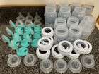 Lot Of  10  Philips Avent Anti-colic Baby Bottles  6  8 Oz And  4  4 Oz