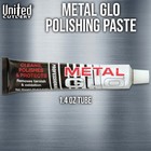 Metal Glo Polishing Paste   Polishes Most Metals   Rust Removal   1 4 Oz  Tube