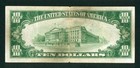 1928  10 Gold Certificate Currency Note United States 10 Dollars