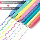 - Bible Highlighters And Pens No Bleed  8 Pack  Colorful Bible Pens And Highligh