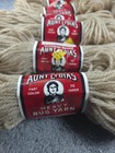 Vintage Aunt Lydia s Heavy Rug Yarn Beige 11 Skeins 70 Yards Crochet Knitting