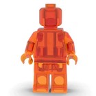 Set Of 12 Transparent Minifigures     Clear Minifigs  adult Builds   Display-grade