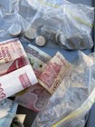 Worldwide Currency Lot  Vintage Mixed Collection Bills Notes Coins Banknotes Etc