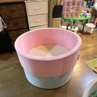 Children s Soft Foam Ball Pit For Ages 1-4 Years  No Balls