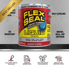 Flex Seal Liquid Rubber Sealant Coating Waterproof Clear 16 Oz Leak Repair Roof