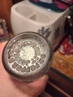 Vintage Glass Dr Pepper Bottle  