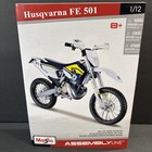 Maisto Assembly Line Diy Husqvarna Fe 501 1 12 Model Toy Motorcycle New