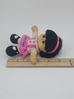 Fisher Price Little People Sonya Lee Plush Stuffed Doll Asian Girl Pink Dress 5 