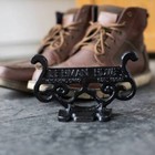 Lehman s Cast Aluminum Boot Scraper  Vintage Style Scroll Design  Clean Boots