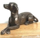 Weimaraner Dog Bronze Sculpture Harriet Glen Figurine Ornament Sale Damaged Box