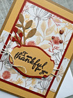 Stampin  Up  Card Kit - Glow Of Harvest - All Inclusive Set Of 4 Cards