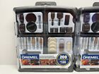 Lot Of 2 - Dremel 200 Pieces All-purpose Accessory Kit   Storage Case