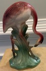 Vintage Wm Maddux Calif Pink Flamingo Ceramic Figurine California Pottery Mcm