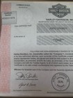Harley-davidson Inc  Specimen Rare Original Stock Certificate 28-mar-2008