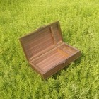 Walnut Handmade Walnut Partition Wooden Box For Keepsakes  Photos  Jewelry Ri   