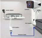 5pcs Poe Injector Poe Splitter Kit  Dc12v Poe Adapter Cable Standard Network