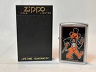 1993 Zippo Lighter Grateful Dead Dancing Bear With Cane   Top Hat Rock Art
