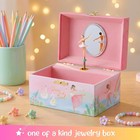 Musical Ballerina Jewelry Box For Girls - Kids Music Box With Spinning Ballerina