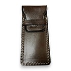 Vegetable Tanned Leather Tuck Flap Case Pencil Or Tool Pouch 6 In X 3 In No Pen