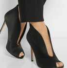 Women Pumps Peep Toe High Heels Elegant Office Dress Party Shoes Plus Size 4-20