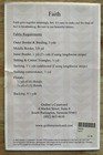 Faith Quilt Pattern By Courtyard Designs Finished Size  91 75   x91 75   