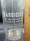 Vintage Barbicide Glass Container Germicide Disinfectant Barber Jar 11 1 2  Rare