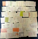 Japanese Qsl Radio Card Lot  60 Cards  Vintage Amateur Ham Qso Japan Asia To Usa