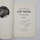 Signed Lost Moon Apollo 13 Jim Lovell Nasa Astronaut 1st 1st  vtg Apollo Stamp