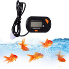 A Set Std-1 Digital Lcd Aquarium Thermometer Waterproof Fish Tank Sensor With Pr