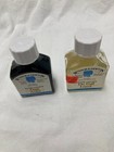      2 Vtg Winsor   Newton Water Colour Painting Medium Ox Gall gum Arabic full 