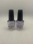 2 Pack - Opi Top Coat  0 5 Fl Oz Each - New