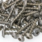  8 X 1  Square Round Washer Head Screws  Deep   Coarse Thread   Plain Steel
