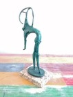 Umberto Boccioni   Female    Bronze Sculpture Signed And Numbered