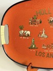 Vintage  Retro  Mid Century Hollywood Los Angeles Souvenir Serving Tray Japan 
