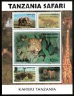 Tanzania 2007 - Karibu Safari  Animals - Sheet Of 5v - Scott 2458 - Mnh