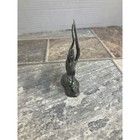 Mythical Pegasus Winged Horse Figurine Pewter Crystal Accent Statue