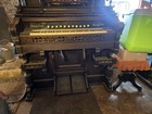 Story   Clark 61-key Pump Organ Brown Wood Cabinet Foot Pump Mpn 88102